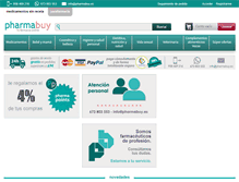 Tablet Screenshot of pharmabuy.es